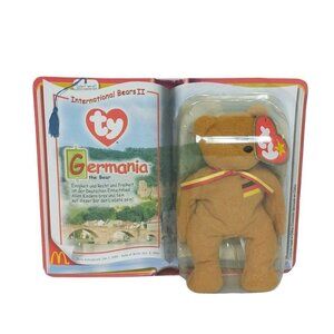 Ty McDonalds Teenie Beanie Babies Germania Bear